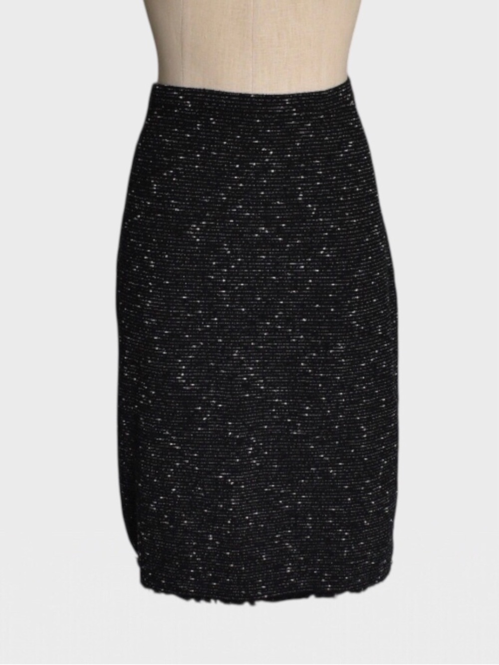 DownEast Tweed Stretch Pencil Skirt